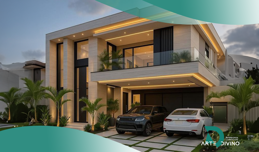 تصاميم فلل حديثة من الداخل والخارج | أحدث تصاميم فاخرة 2025