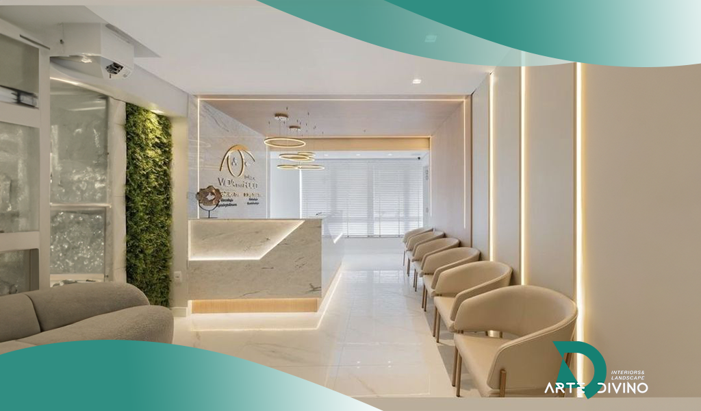 افكار ديكور عيادة اسنان صغيرة