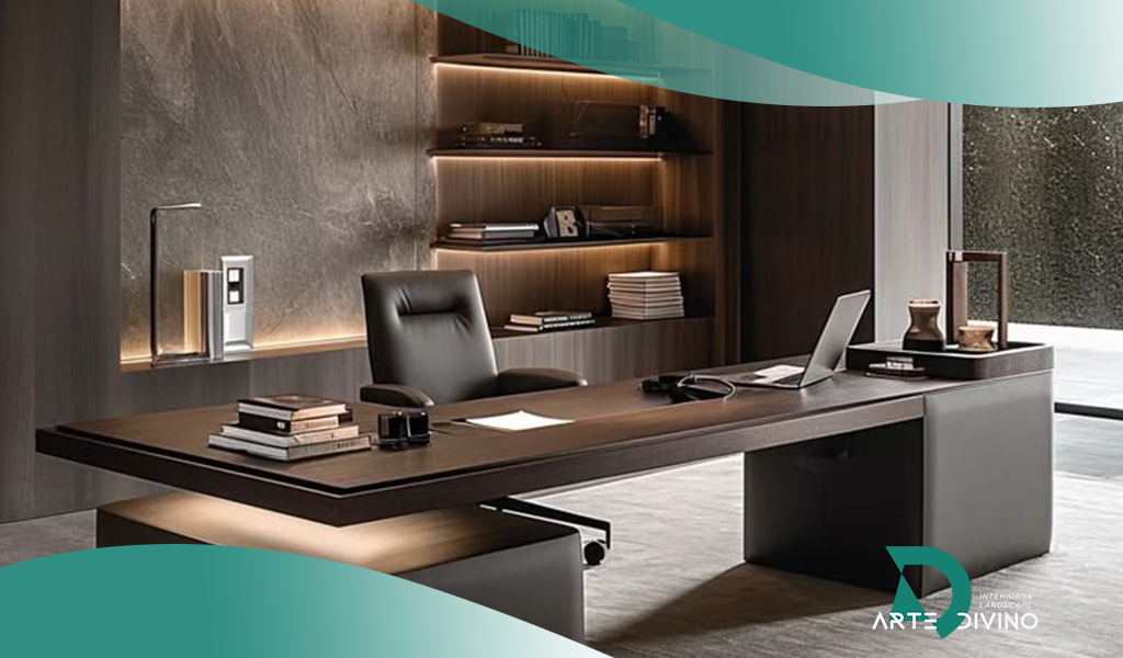 تصميم ديكور مكتب بشكل مميز