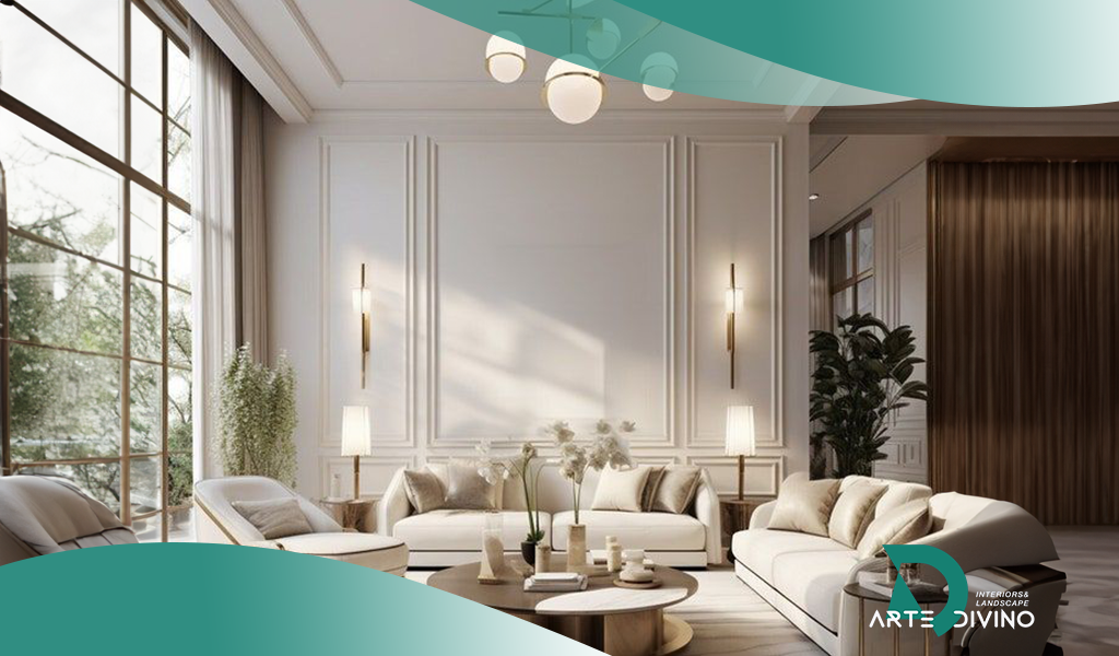 ديكورات شقق كلاسيك بسيطة