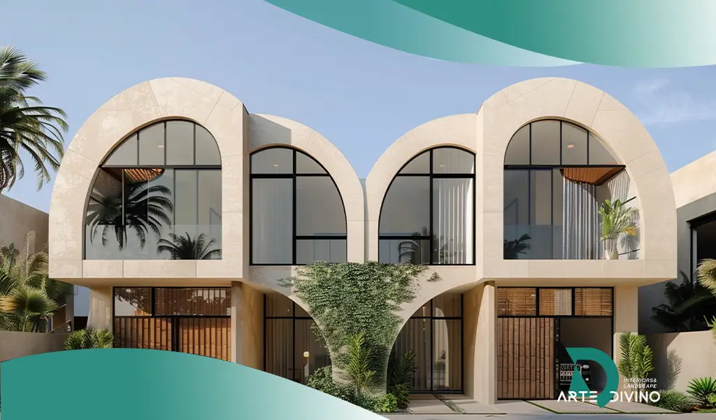 تصميم واجهات منازل من الخارج