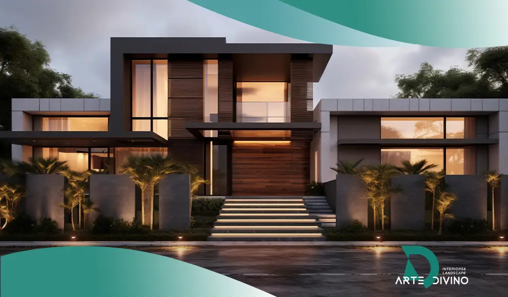 تصاميم منازل من الداخل والخارج بالصور